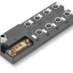 XS2R-D424-1 CONECTOR EM T PARA LIGACAO CASCATA (DAISY CHAIN)