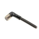 XS3F-M8PVC4A5M CONECTOR FEMEA, M8, ANGULAR, 4 PINOS, 4 VIAS, COAMM