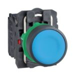 XB5AA65 BOTAO 22MM PLASTICO A IMPULSAO 1NA+1NF A