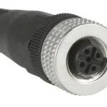 XZCC12FDM40B CONECTOR M12 FEMEA RETO 4 PINOS