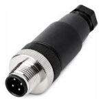 AMIL-M12P8 CONECTOR M12 8PINOS P/ SENSOR MACHO RETO