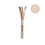 CABO MANGA 12 X 22 AWG BEGE SEM BLINDAGEM