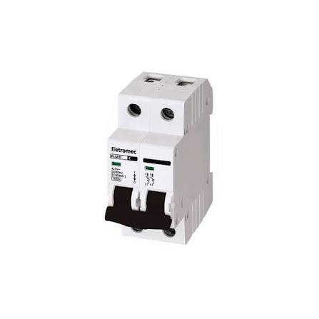 DISJUNTOR MINI BIP. 4,53KA 16A ELMD-2C16 DISJUNTOR MINI BIP. 4,5/3KA 16A ELMD-2C16
