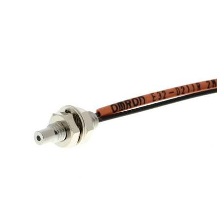 E32-D211R E32-D211R 2M FIBRA OTICA DIFUSA M4 DE AÇO INOX COM COMPRIMENTO D - Imagem 1