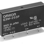 G3M-203P DC5 RELE DE ESTADO SOLIDO,P/PLACA DE CIRCUITO IMPRESSO,