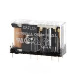 G7SA-3A1B DC24 RELE COM CONTATOS GUIADOS,4 POLOS DUPLO,NA,NF,24V