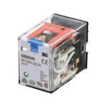 MY4N-CR-GS-R AC220/240 RELE ELETROMECANICO 4 CONTATOS 3A ALIMENTAÇÃO AC 220/240