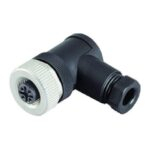XS2C-D4C2 CONECTOR M12 90º (ANGULADO) FEMEA 4 VIAS P/ CABO