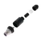 XS2G-D4S1 CONECTOR MACHO M12 4 PINOS RETO SEM CABO CONEXAO PARAFUSO PARA CABOS DIAMET 5 A 6MM